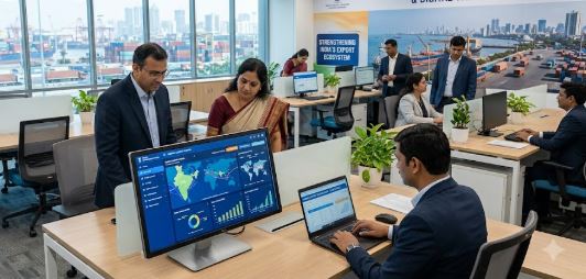 India Strengthens Export Ecosystem with Integrated Offices and Digital Trade Support